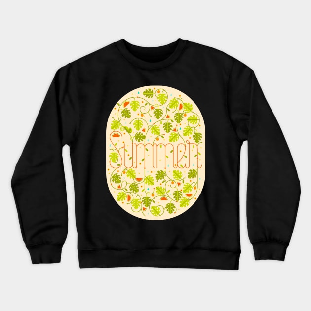 Summer Crewneck Sweatshirt by noeyedeer